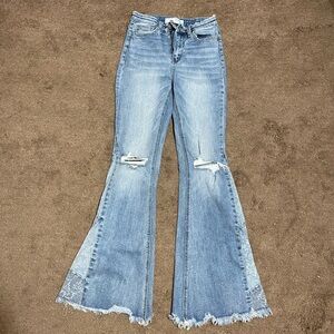 BRIDGE BY GLY— SUPER FLARE jeans SIZE 28